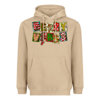 Mushroom Merry Vibes Heavyweight Hoodie - FaDigitalArtStudio