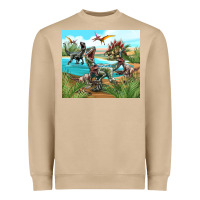 Mushroom dinosaurs Heavyweight Sweatshirt - TumblerDesignByShophia