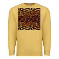 Antique Gold tiger seamless pattern Premium Sweatshirt - BundleAndBundleShop