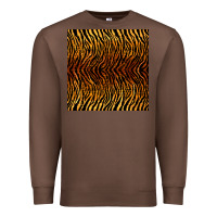 Chestnut tiger seamless pattern Premium Sweatshirt - BundleAndBundleShop