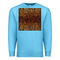 Ocean Blue tiger seamless pattern Premium Sweatshirt - BundleAndBundleShop