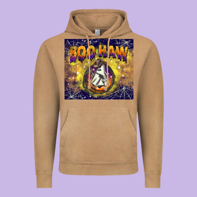 Boo Haw Tumbler Vintage Hoodie Designed By Barkaloodesign