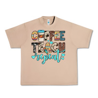 Burro coffee teach repeat Urban Heavy Tee - JahusDesignShop