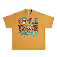 Peanut Butter coffee teach repeat Urban Heavy Tee - JahusDesignShop