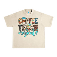 Sandshell coffee teach repeat Urban Heavy Tee - JahusDesignShop