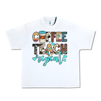 White coffee teach repeat Urban Heavy Tee - JahusDesignShop