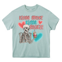 Arona kinda broke kinda bougie Heavy Core Tee - MaliasSmallBusiness