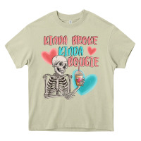 Mossy kinda broke kinda bougie Heavy Core Tee - MaliasSmallBusiness