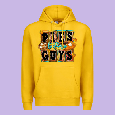 Pies Before Guys Premium Hoodie Designed By Fadigitalartstudio
