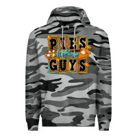 Slate Camo Pies Before Guys Premium Hoodie - FaDigitalArtStudio