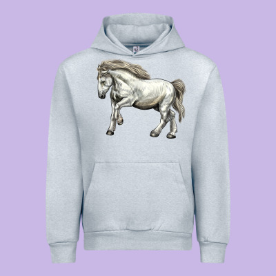 Percheron Horse Urban Hoodie Designed By Lillyallendesigns