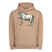 Pigment Burro percheron horse Urban Hoodie - LillyAllenDesigns