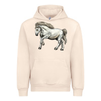 Sandshell percheron horse Urban Hoodie - LillyAllenDesigns