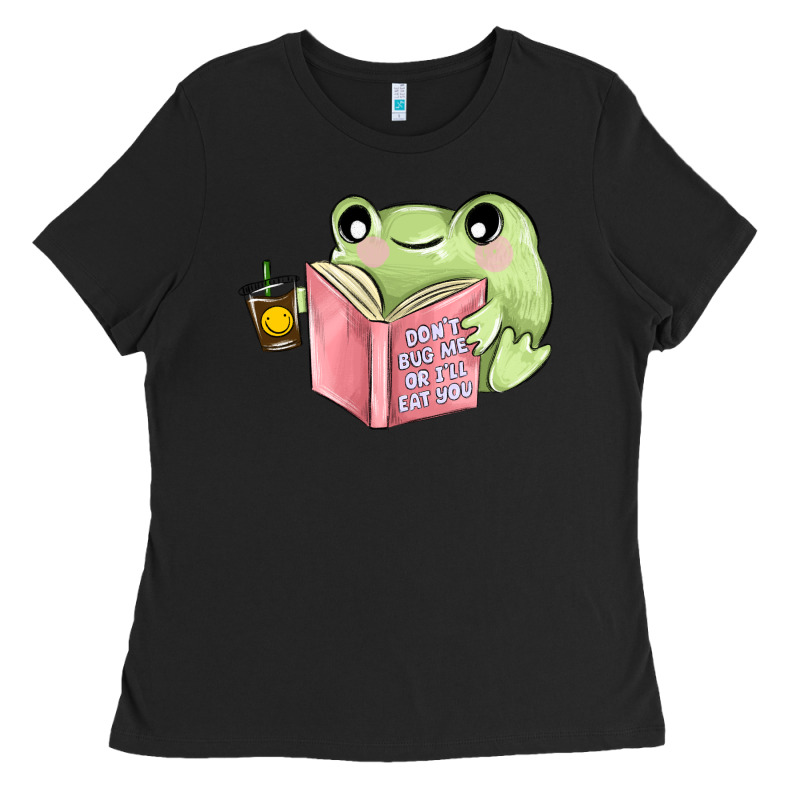 Dont Bug Me Or ı Will Eat You Ladies Tee by MaliasSmallBusiness | Teevron