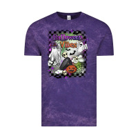 Cloud Purple halloween vibes Vintage Tee - BarkalooDesign