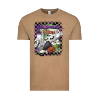 Vintage Coffee halloween vibes Vintage Tee - BarkalooDesign