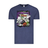 Vintage Denim halloween vibes Vintage Tee - BarkalooDesign