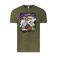 Vintage Olive halloween vibes Vintage Tee - BarkalooDesign