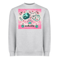 Heather Grey #vettechlife Heavyweight Sweatshirt - TumblerDesignByShophia