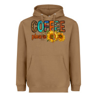 Toasted Coconut coffee please western doodle letters Heavyweight Hoodie - FaDigitalArtStudio
