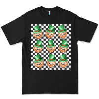 Black boujee checker board leprechaun Premium Tee - MaliasSmallBusiness