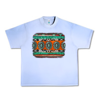 Grape Ice turquoise western background Urban Heavy Tee - Jasminsmagicworld