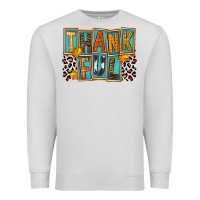 Dove Grey thankful Premium Sweatshirt - FaDigitalArtStudio