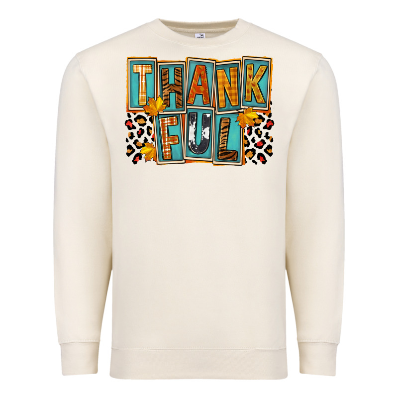 Thankful Premium Sweatshirt by FaDigitalArtStudio | Teevron