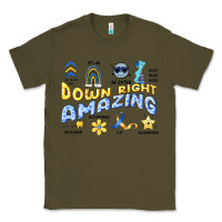 Army Green down right amazing Classic Tee - Artiststas