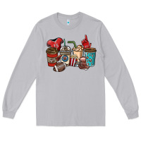 Moon Dust Football coffee cups Long Sleeve Tee - NancyCooperArtShop