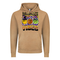 Vintage Camel halloween vibes smiley face Vintage Hoodie - BarkalooDesign