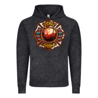Vintage Black Western Firefighter Symbol Vintage Hoodie - RanaPortraitStore