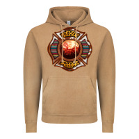 Vintage Camel Western Firefighter Symbol Vintage Hoodie - RanaPortraitStore