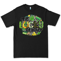 Black one lucky teacher Premium Tee - MaliasSmallBusiness