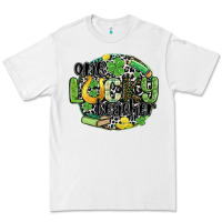 White one lucky teacher Premium Tee - MaliasSmallBusiness