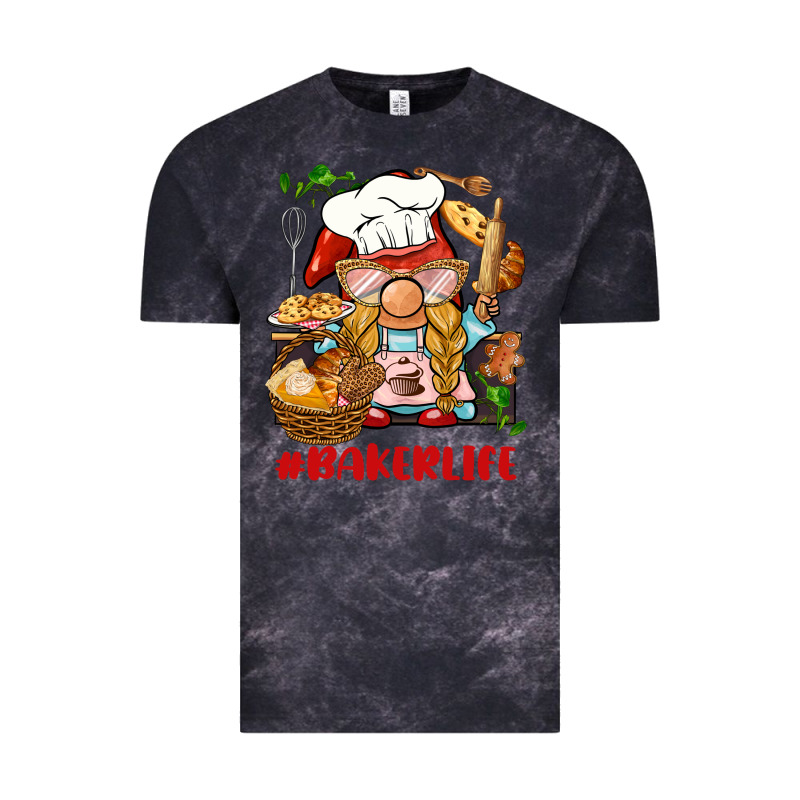 Baker Life Gnome Vintage Tee by BarkalooDesign | Teevron