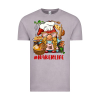 Vintage Zinc baker life gnome Vintage Tee - BarkalooDesign