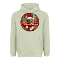 Matcha Merry christmas Heavyweight Hoodie - FaDigitalArtStudio