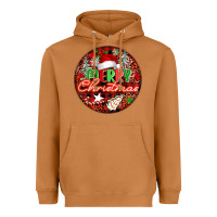 Meerkat Merry christmas Heavyweight Hoodie - FaDigitalArtStudio