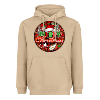 Mushroom Merry christmas Heavyweight Hoodie - FaDigitalArtStudio