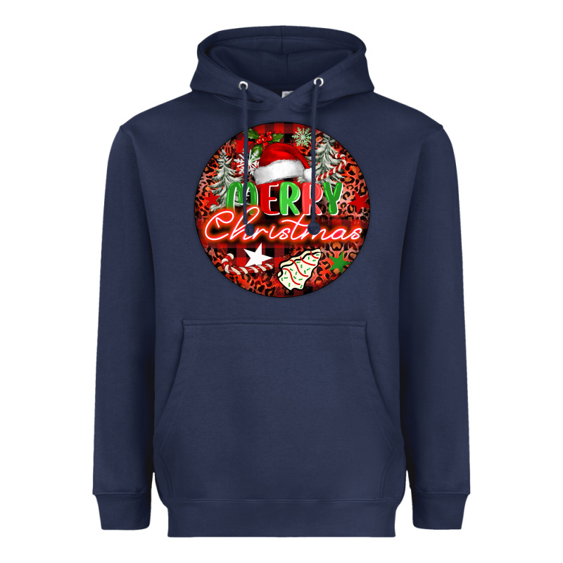 Merry Christmas Heavyweight Hoodie by FaDigitalArtStudio | Teevron