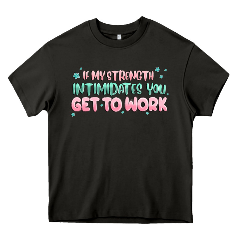 Get To Work Heavy Core Tee by MaliasSmallBusiness | Teevron