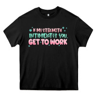 Black get to work Heavy Core Tee - MaliasSmallBusiness