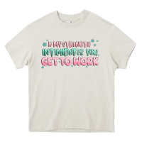Cream get to work Heavy Core Tee - MaliasSmallBusiness