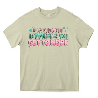 Mossy get to work Heavy Core Tee - MaliasSmallBusiness