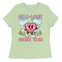 Matcha self love social club Ladies Tee - MaliasSmallBusiness