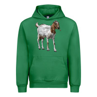 Emerald Boer Goat Urban Hoodie - LillyAllenDesigns