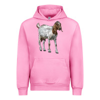 Fuchsia Pink Boer Goat Urban Hoodie - LillyAllenDesigns