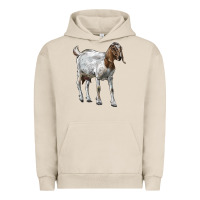 Pigment French Oak Boer Goat Urban Hoodie - LillyAllenDesigns