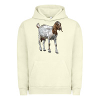 Pigment Pistachio Boer Goat Urban Hoodie - LillyAllenDesigns